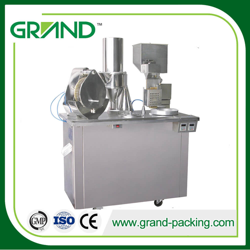 CGN-208D Pharmaceutical Powder Granule Small Semi Automatic Capsule Remplissage Machine