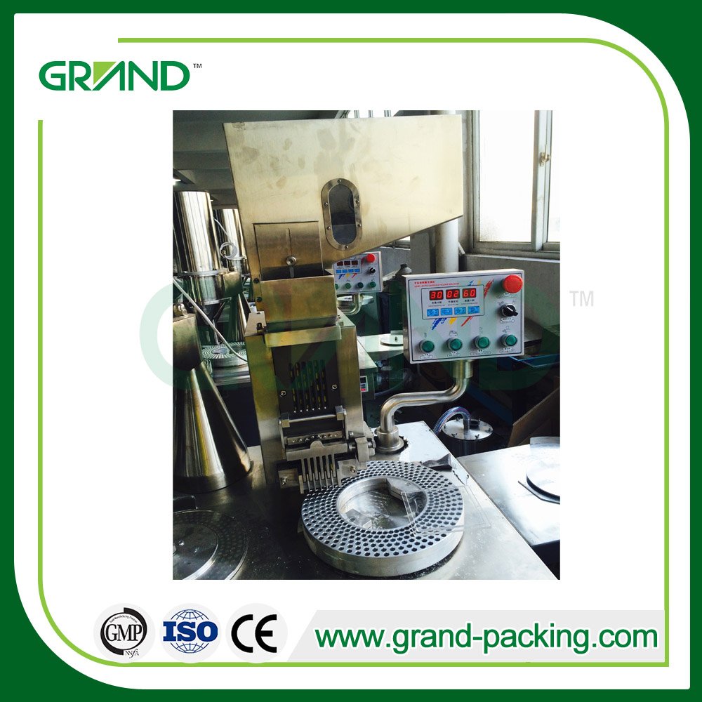 CGN-208D Pharmaceutical Powder Granule Small Semi Automatic Capsule Remplissage Machine