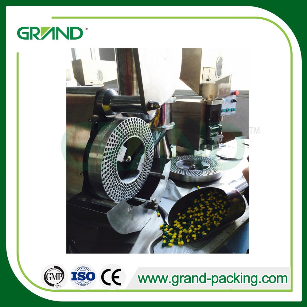CGN-208D Pharmaceutical Powder Granule Small Semi Automatic Capsule Remplissage Machine